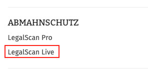 LegalScan Live