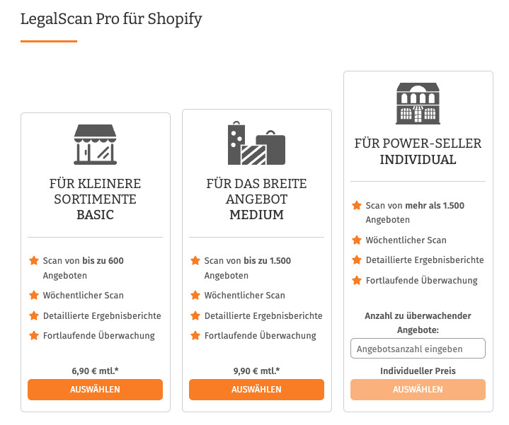 LegalScan Shopify